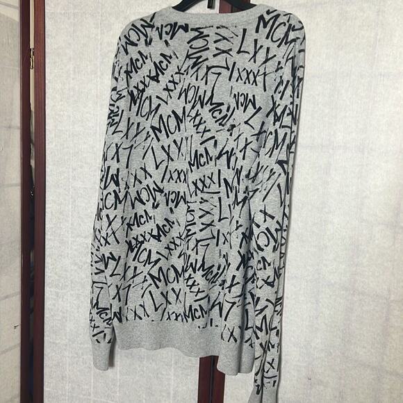 GUESS DAWSON MCM GRAFFITI SWEATER SIZE L - Picture 3 of 8